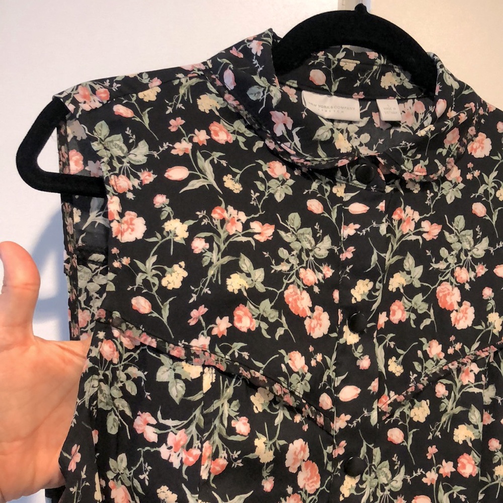 Burton down floral dress. - Picture 4 of 5